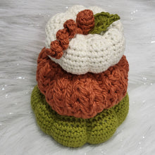 Load image into Gallery viewer, Crocheted Pumpkins