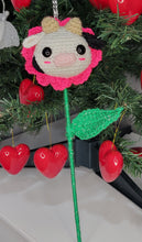 Load image into Gallery viewer, Crocheted Animal Flower