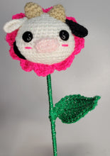 Load image into Gallery viewer, Crocheted Animal Flower