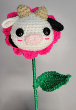 Load image into Gallery viewer, Crocheted Animal Flower