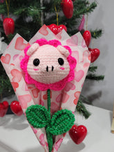 Load image into Gallery viewer, Crocheted Animal Flower