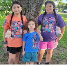 Load image into Gallery viewer, Halloween Labubu tshirt/ outfit