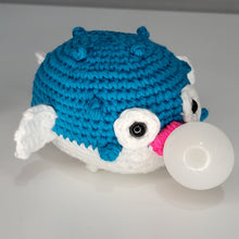Load image into Gallery viewer, Crocheted Squishy Pufferfish