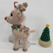 Load image into Gallery viewer, Crocheted Reindeer - photo 8