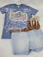 Load image into Gallery viewer, Mom life, Sublimation bleached tshirt