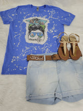 Load image into Gallery viewer, Mom life, Sublimation bleached tshirt