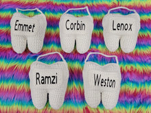 Load image into Gallery viewer, Crocheted Tooth Fairy Pillow