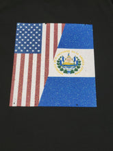 Load image into Gallery viewer, USA & El Salvador Flags DTF T-Shirt - photo 2