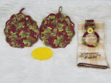 Load image into Gallery viewer, Crocheted Kitchen Set
