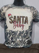Load image into Gallery viewer, Santa Baby Bleached Shirt