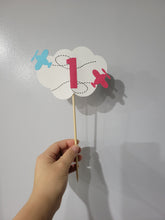 Load image into Gallery viewer, Custom Birthday Pack: Shirt, Cake Topper & Banner - photo 3