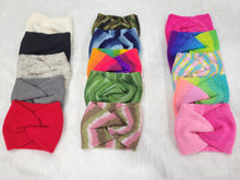 Load image into Gallery viewer, Knitted Twisted Earwarmer