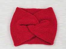 Load image into Gallery viewer, Knitted Twisted Earwarmer