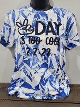 Load image into Gallery viewer, Sublimation Tie Dye Peace Day Shirt by Cristina's Handmade Creations