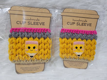 Load image into Gallery viewer, Crocheted Pencil Cup Cozy