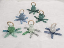 Load image into Gallery viewer, Crocheted Jellyfish Teether