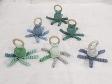 Load image into Gallery viewer, Crocheted Jellyfish Teether