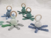 Load image into Gallery viewer, Crocheted Jellyfish Teether
