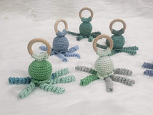 Load image into Gallery viewer, Crocheted Jellyfish Teether