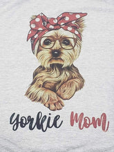 Load image into Gallery viewer, Yorkie Mom and Dad T-Shirts - photo 5