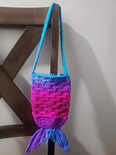 Load image into Gallery viewer, Handmade Mermaid Tail Bag