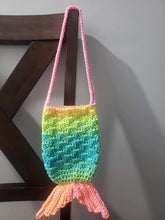Load image into Gallery viewer, Handmade Mermaid Tail Bag