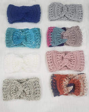 Load image into Gallery viewer, Crochet Twisted Headband/Ear Warmer