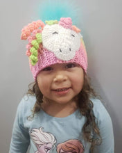 Load image into Gallery viewer, Crochet Winter Set (Unicorn & Bunny) - photo 11