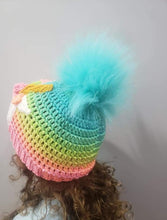 Load image into Gallery viewer, Crochet Winter Set (Unicorn & Bunny) - photo 13