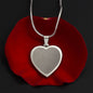 Engraved Heart Necklace