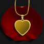 Engraved Heart Necklace