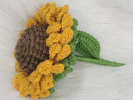 Crocheted Sunflower Amigurumi