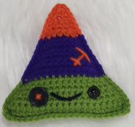 crocheted Halloween Candy Corn
