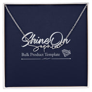 Signature Style Name Necklace (with MC)